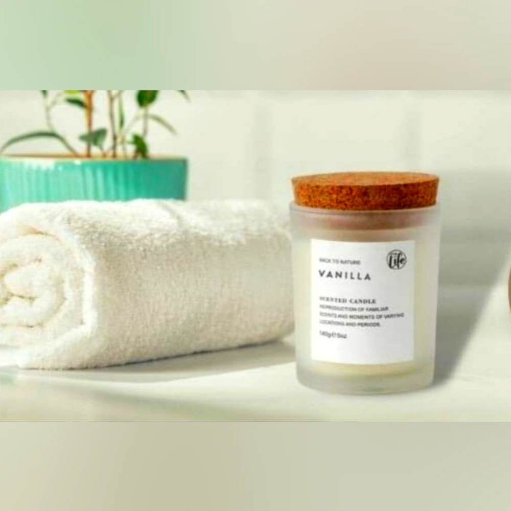 5oz Vanilla Soy Wax Candle